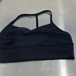 FIVE the label black sports bra